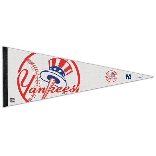 New York Yankees Pennant 12x30 Premium Style Alternate Design - Special Order - WinCraft