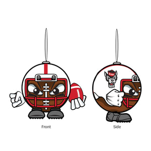 North Carolina State Wolfpack Ornament Ball Head - Evergreen Enterprises
