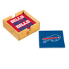 Buffalo Bills Coaster Set 4 Piece with Wood Caddy - Evergreen Enterprises