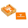 Tennessee Volunteers Coaster Set 4 Piece with Wood Caddy - Evergreen Enterprises