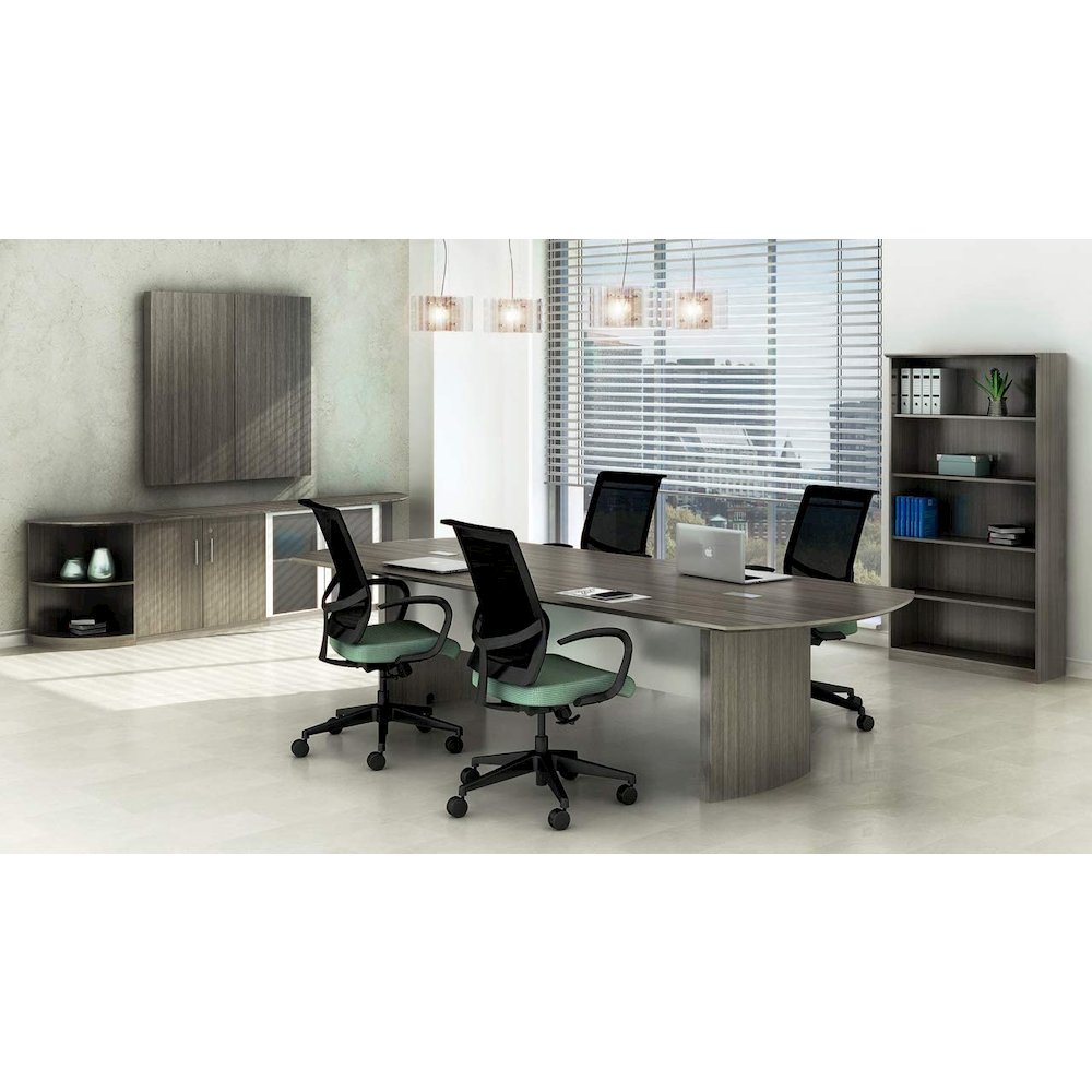 Medina Conference Table (10'), Gray Steel - Mayline