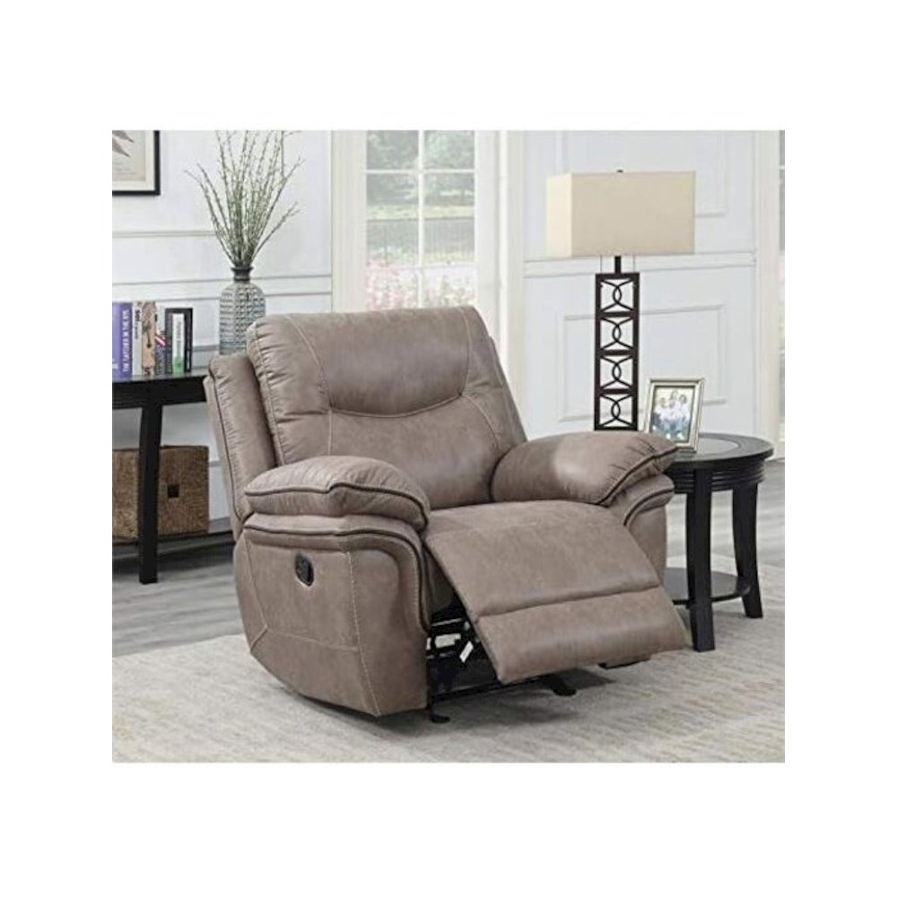 Isabella Recliner Chair Sand - Steve Silver