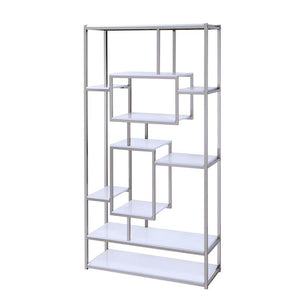 Alize Bookcase, White - Steve Silver