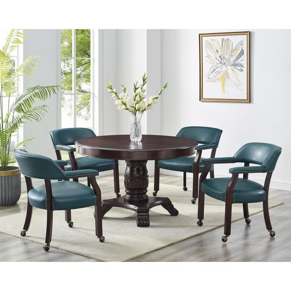 Tournament Arm Chair with casters - Steve Silver