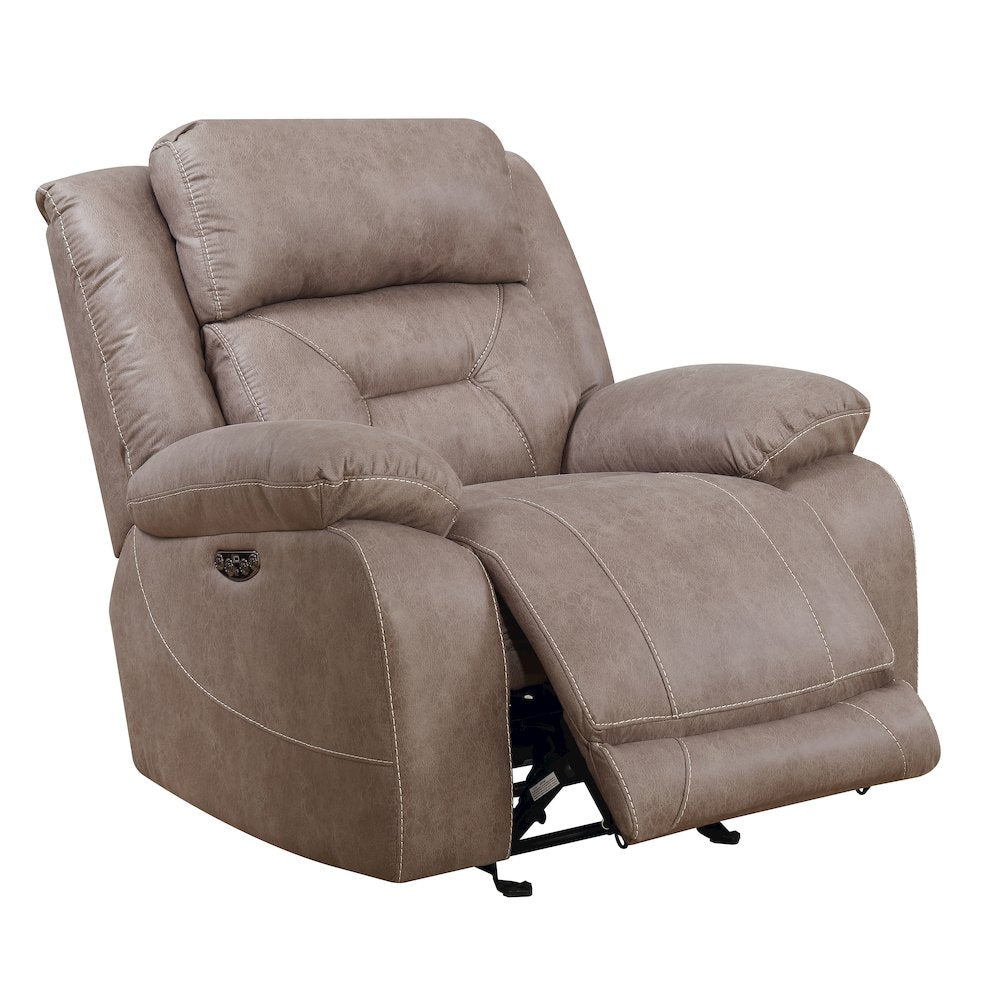 Aria Power Glider Recliner - Desert Sand - Steve Silver