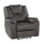 Katrine Manual Recliner - Charcoal - Steve Silver