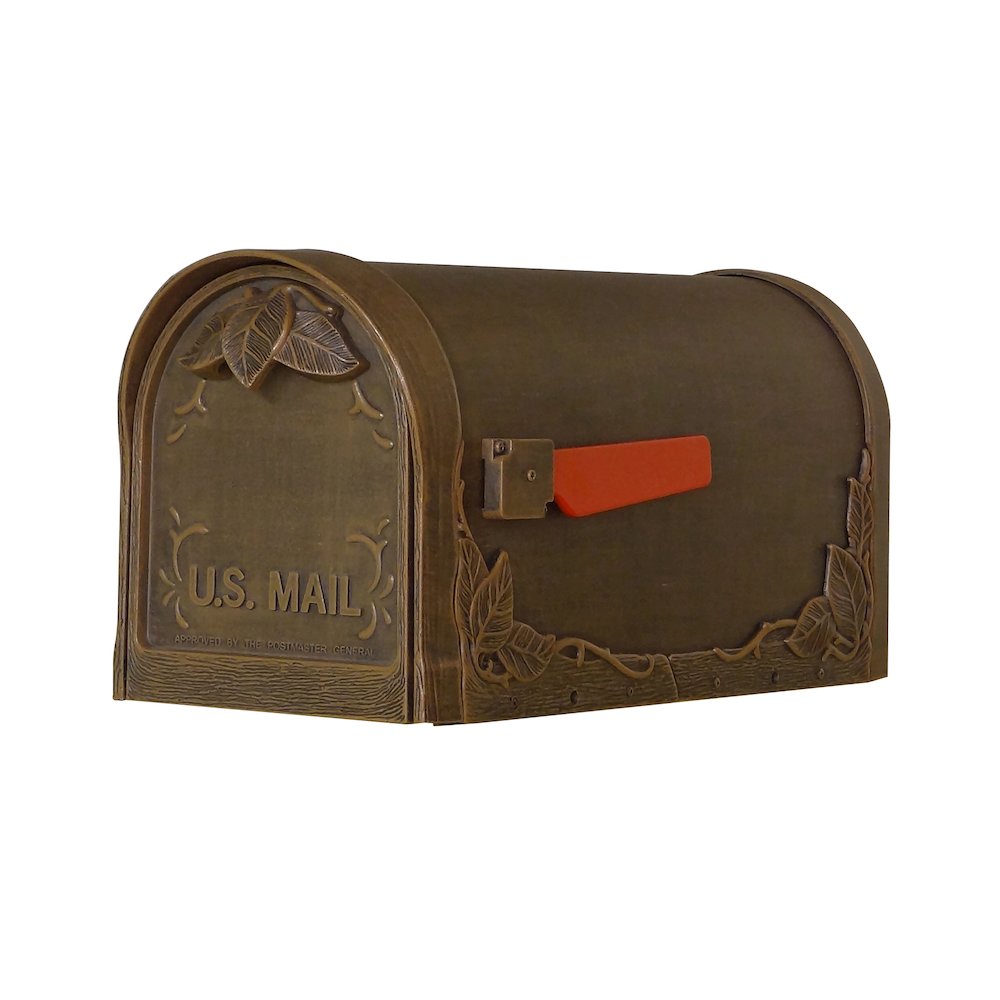 Floral Curbside Mailbox and Fresno Mailbox Post - Special Lite Products