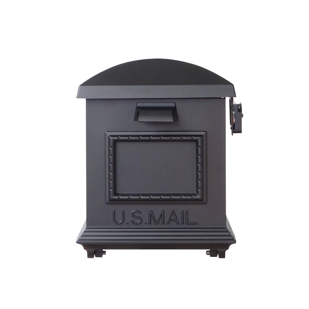 Traditional Curbside Mailbox with Newspaper Tube and Tacoma Mailbox - Special Lite Products