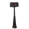 Hummingbird Curbside Mailbox with Locking Insert and Tacoma Mailbox Post - Special Lite Products