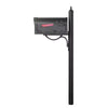 Hummingbird Curbside Mailbox with Locking Insert and Richland Mailbox Post - Special Lite Products