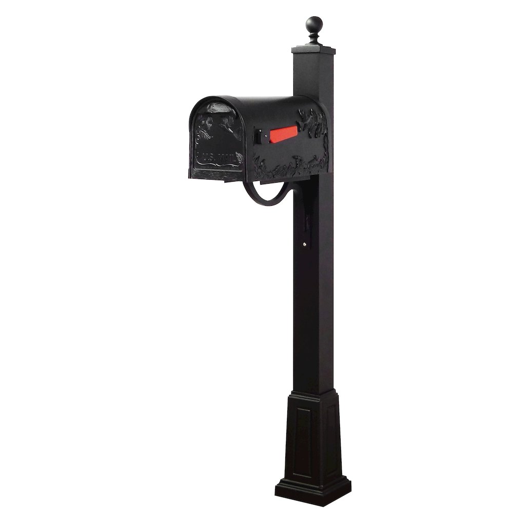 Hummingbird Curbside Mailbox with Locking Insert and Springfield Mailbox - Special Lite Products