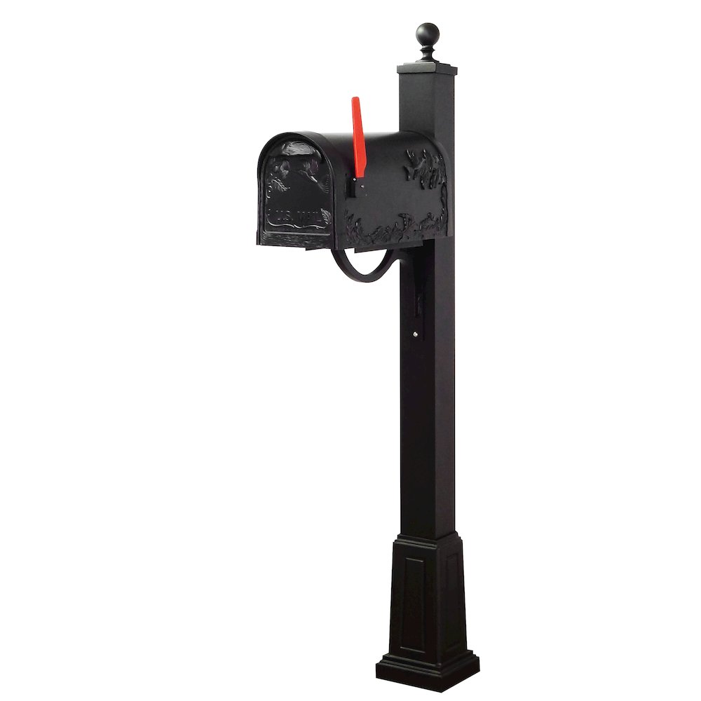 Hummingbird Curbside Mailbox with Locking Insert and Springfield Mailbox - Special Lite Products