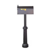 Berkshire Curbside Mailbox with Locking Insert and Bradford Mailbox Post - Special Lite Products