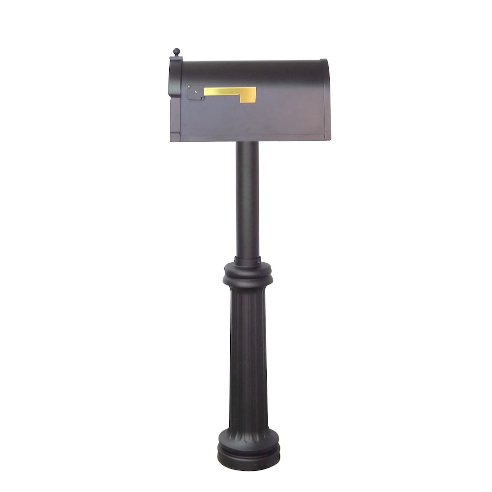 Berkshire Curbside Mailbox with Locking Insert and Bradford Mailbox Post - Special Lite Products