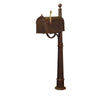 Berkshire Curbside Mailbox with Locking Insert and Ashland Mailbox Post - Special Lite Products