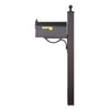 Berkshire Curbside Mailbox with Locking Insert and Springfield Mailbox Post - Special Lite Products