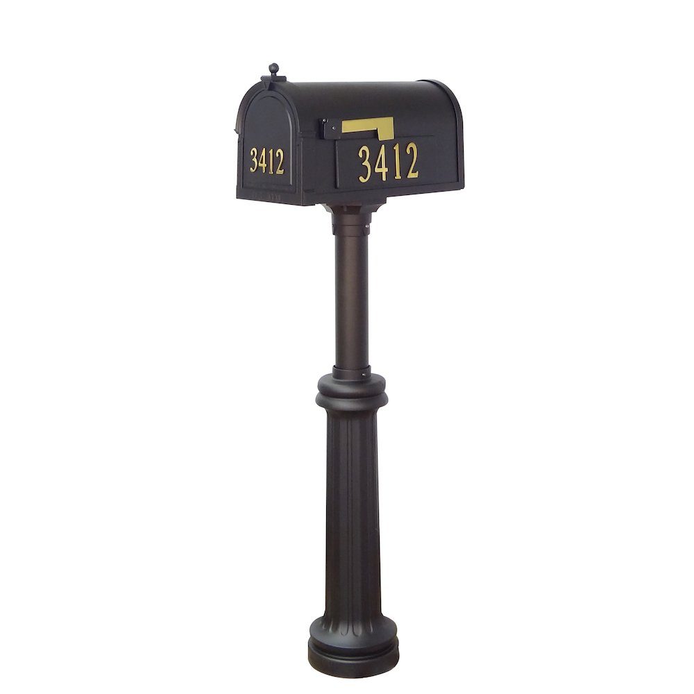 Curbside Mailbox with Front and Side Address Numbers - Special Lite Products