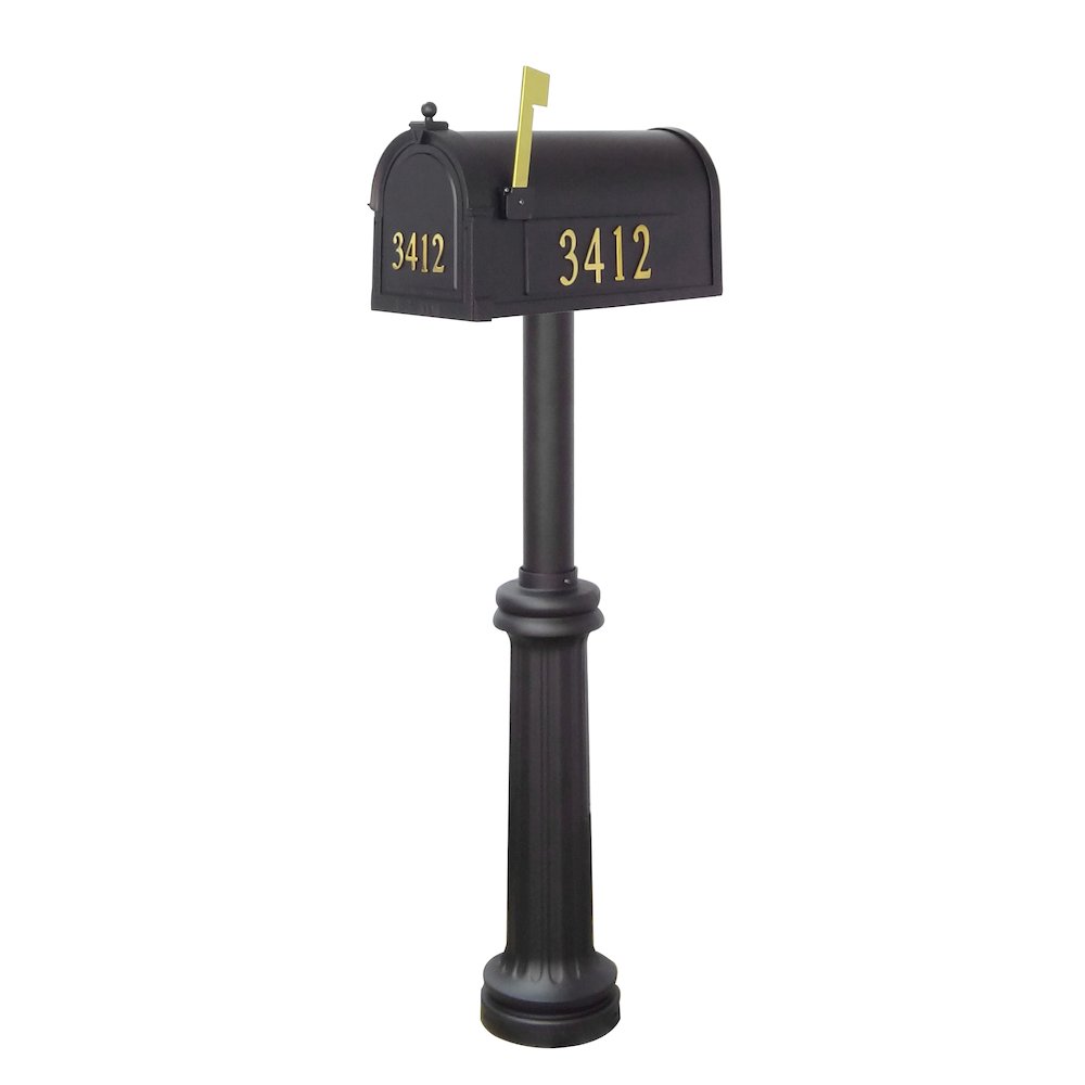 Curbside Mailbox with Front and Side Address Numbers - Special Lite Products