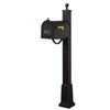 Curbside Mailbox with Front Numbers, Locking Insert and Springfield Mailbox - Special Lite Products