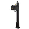 Curbside Mailbox with Front Numbers, Locking Insert and Springfield Mailbox - Special Lite Products