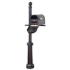 Curbside Mailbox with Front Address Numbers, Locking Insert and Fresno Mailbox - Special Lite Products