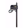 Curbside Mailbox with Front Numbers, Locking Insert and Albion Mailbox Post - Special Lite Products
