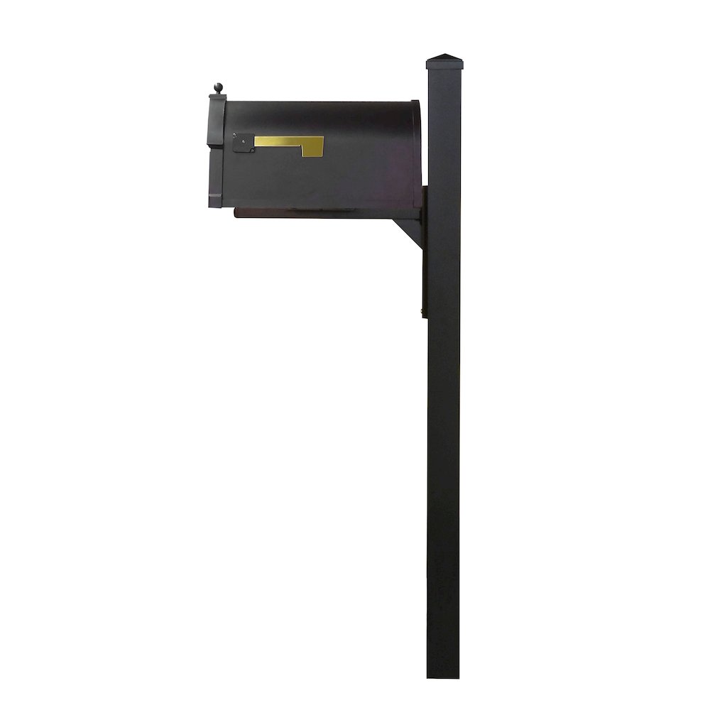 Berkshire Curbside Mailbox with Locking Insert and Wellington Mailbox Post - Special Lite Products