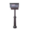 Hummingbird Curbside Mailbox with Newspaper Tube - Special Lite Products