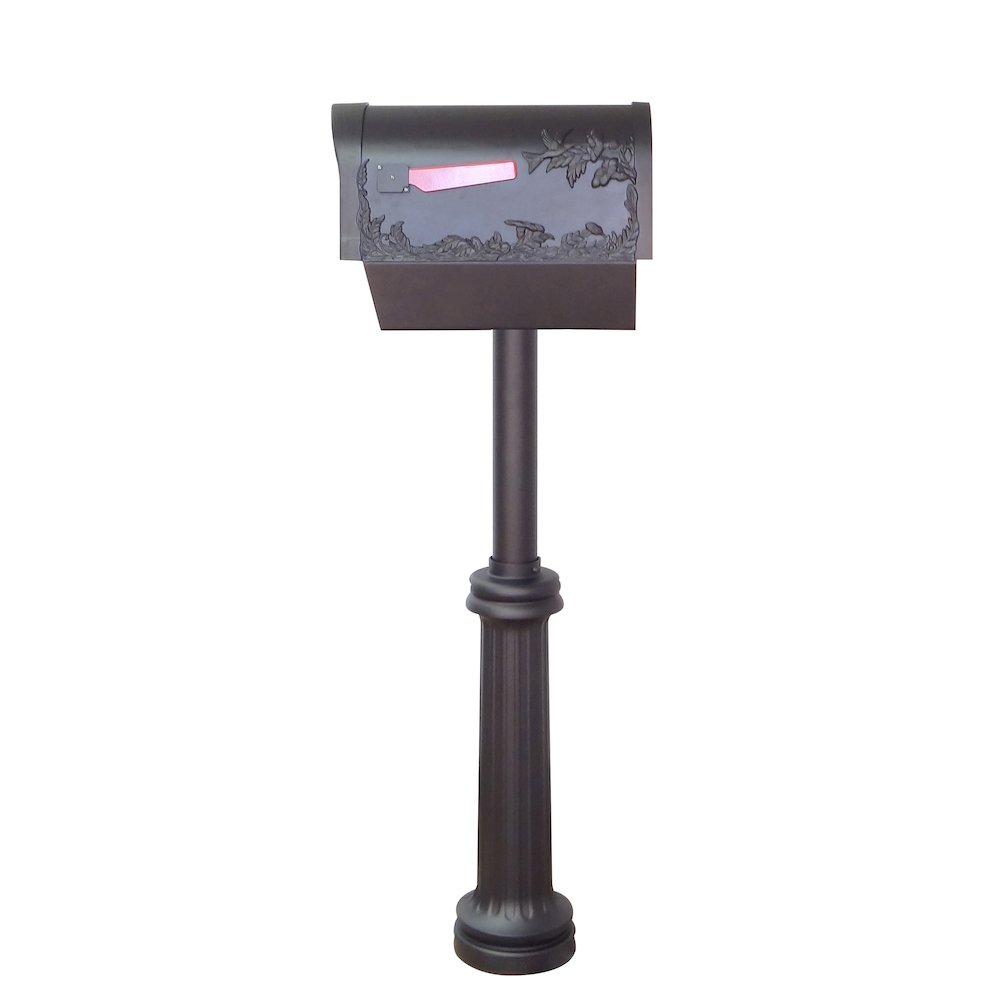 Hummingbird Curbside Mailbox with Newspaper Tube - Special Lite Products