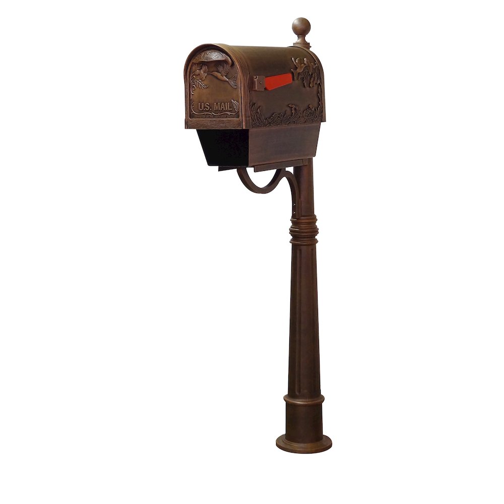 Hummingbird Curbside Mailbox with Newspaper Tube - Special Lite Products