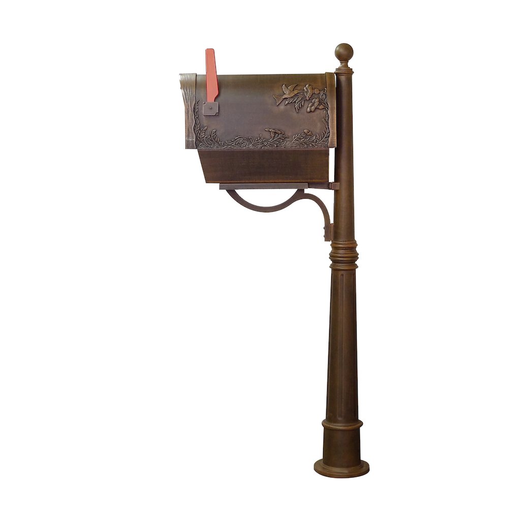 Hummingbird Curbside Mailbox with Newspaper Tube - Special Lite Products