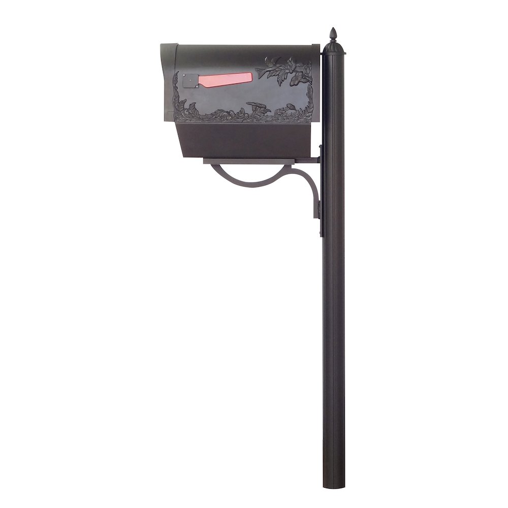 Hummingbird Curbside Mailbox with Paper Tube - Special Lite Products