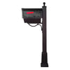 Hummingbird Curbside Mailbox with Newspaper Tube - Special Lite Products
