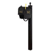 Curbside Mailbox with Front and Side Address Numbers, Newspaper Tube - Special Lite Products