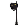 Curbside Mailbox with Front Address Numbers, Newspaper Tube - Special Lite Products