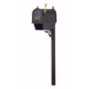 Curbside Mailbox with Front Numbers, Newspaper Tube - Special Lite Products