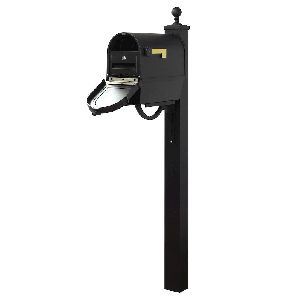 Curbside Mailbox with Front Numbers, Newspaper Tube - Special Lite Products