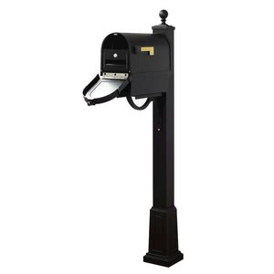 Curbside Mailbox with Front Numbers, Newspaper Tube - Special Lite Products