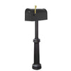 Classic Curbside Mailbox with Locking Insert and Bradford Mailbox Post - Special Lite Products