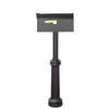 Classic Curbside Mailbox with Locking Insert and Bradford Mailbox Post - Special Lite Products