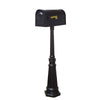 Classic Curbside Mailbox with Locking Insert and Tacoma Mailbox Post - Special Lite Products