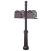 Classic Curbside Mailboxes with Locking Inserts and Fresno Double Mount Mailbox - Special Lite Products