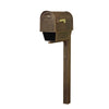 Curbside Mailbox with Newspaper Tube, Locking Insert and Wellington Mailbox - Special Lite Products