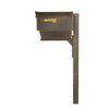 Curbside Mailbox with Newspaper Tube, Locking Insert and Wellington Mailbox - Special Lite Products