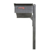 Curbside Mailbox with Newspaper Tube, Locking Insert and Wellington Mailbox - Special Lite Products