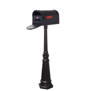 Floral Curbside Mailbox with Locking Insert and Tacoma Mailbox - Special Lite Products
