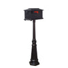 Kingston Curbside Mailbox and Tacoma Mailbox Post with Direct Burial Kit - Special Lite Products