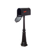 Savannah Curbside Mailbox and Tacoma Mailbox Post with Direct Burial Kit - Special Lite Products