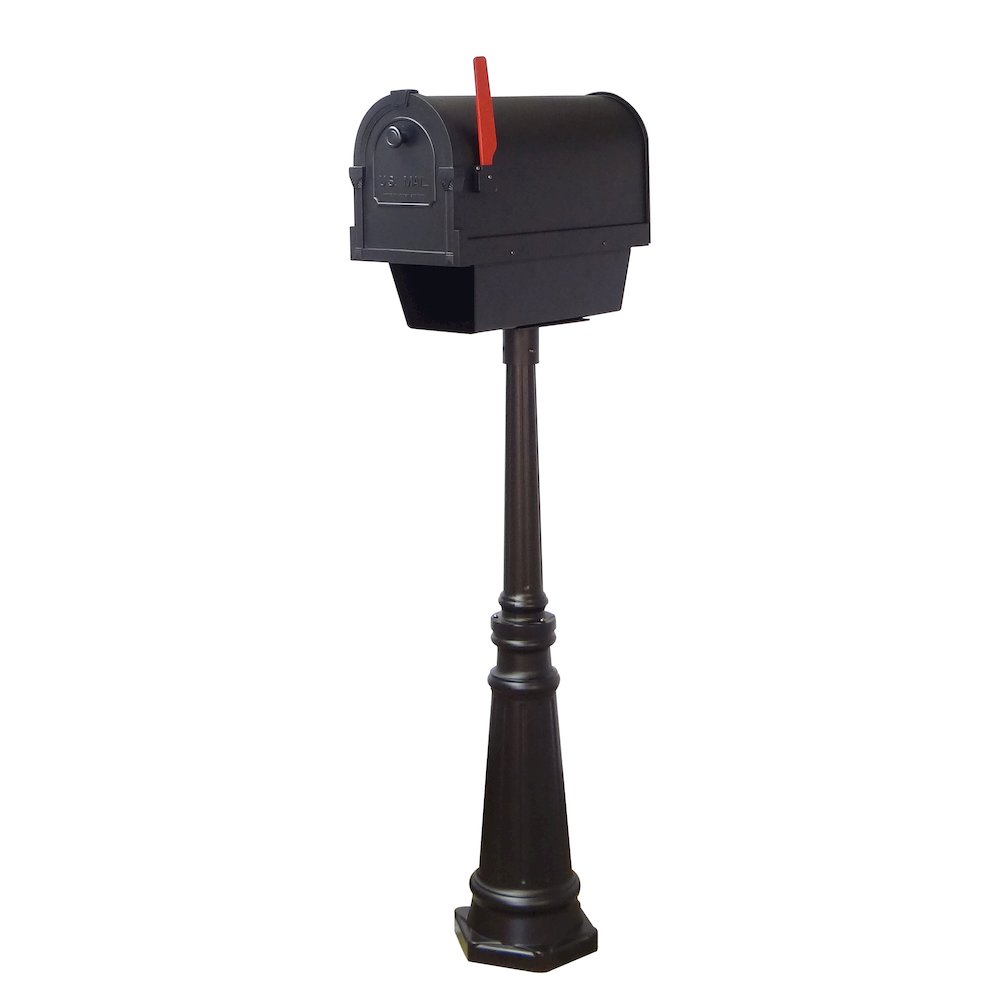 Savannah Curbside Mailbox with Newspaper Tube and Tacoma Mailbox - Special Lite Products