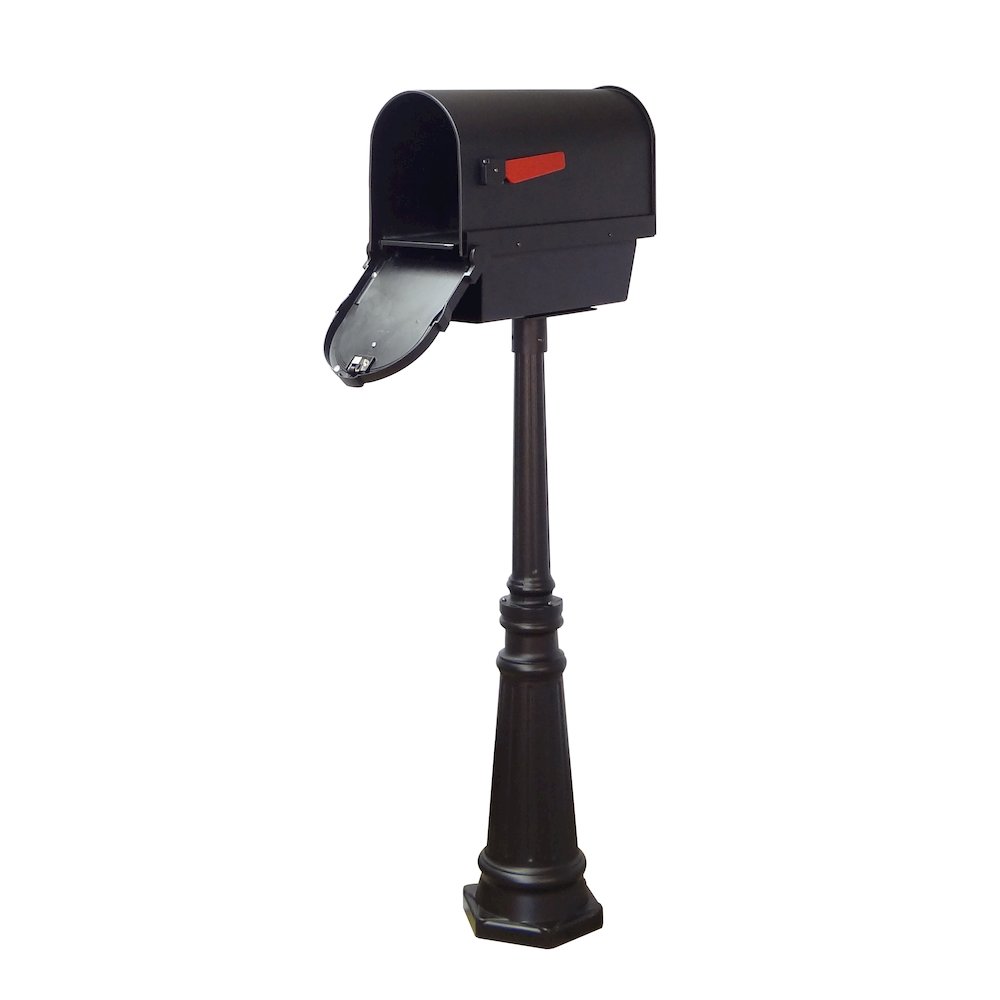 Savannah Curbside Mailbox with Newspaper Tube and Tacoma Mailbox - Special Lite Products
